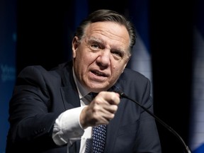 Quebec Premier François Legault has suggested anglophones will "forget about" opposition to Bill 21 within a few years.