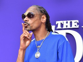 FILE: Snoop Dogg attends the Premiere of MGM's 'The Addams Family' at Westfield Century City AMC on Oct. 06, 2019 in Los Angeles, Calif. /