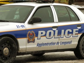 Police say a tip from the public led officers to execute warrants in Longueuil, St-Amable and St-Denis-de-Brompton.