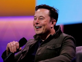 Elon Musk speaks during the E3 gaming convention in Los Angeles, California, U.S., June 13, 2019.