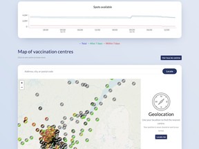 VaxStat.ca website