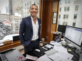 Mitch Garber is seen in his office in 2015.