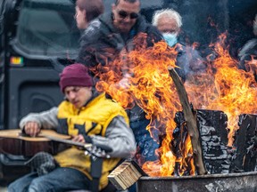 Homeless people camped out at Boisé Steinberg, a vacant piece of land, were given an eviction notice by owner Transport Quebec that was executed by police on Monday, May 3, 2021.