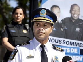 Montreal police Insp. Migüel Alston, the head of diversity hiring, says he’s aware changes are needed in how police interact with minorities.