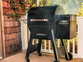 A pellet grill-smoker can handle outdoor baking, grilling and smoking. Traeger Ironwood 650 pellet grill, $1,600, TraegerGrills.com