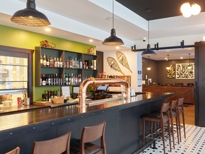 The Railwork Bar and Lounge serves upscale comfort food at the Raven Inn in Whitehorse, Yukon.