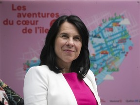 Montreal Mayor Valérie Plante, seen in file photo, applauded the contract agreement reached with the city's white-collar workers.