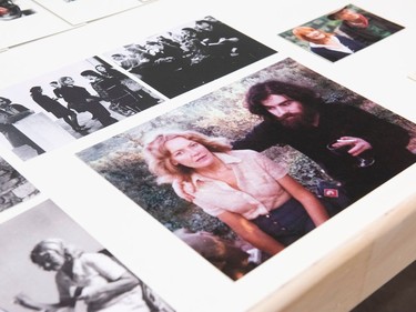 Quebec artist Françoise Sullivan pictured with writer and art revolutionary Gianfranco Sanguinetti in Greve in Chianti, Italy, in 1972. The display is part of the exhibition Françoise Sullivan: The 1970s, at the Galerie de l'UQAM.