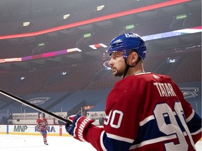 Tomas Tatar, along with Phil Danault and Brendan Gallagher, formed the Canadiens' top line for most of the past three seasons.