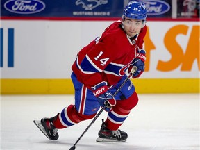 The Canadiens will be counting on Nick Suzuki to provide offence in playoff series against the Toronto Maple Leafs after he finished the regular season with 15-26-41 totals in 56 games.