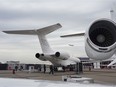 A Bombardier Global 7500 business jet in 2019.