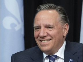 "The situation continues to improve in Quebec," says Premier François Legault.