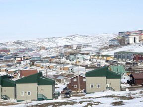 Iqaluit, Nunavut, is seen in this 2015 file photo.