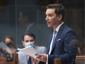 "My objective was not to pit the French and English communities against each other," Simon Jolin-Barrette, the minister responsible for the French language, said about Bill 96.