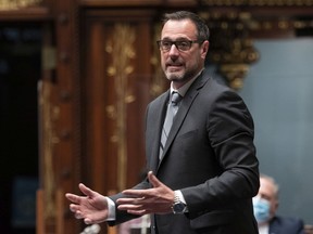 Emails obtained by Radio-Canada show that Dr. Richard Massé rebuked Quebec Education Minister Jean-François Roberge in February after being asked if the education ministry could use wiggle words to describe the testing of air quality in classrooms.