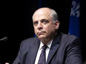 Pierre Fitzgibbon has resigned as Quebec's minister of the economy.