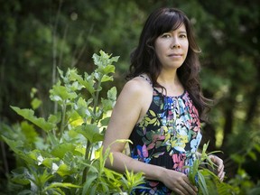 Filmmaker Tracey Deer is seen at home on Wednesday, June 9, 2021 . Her film Beans is a semi-autobiographical story about coming of age during the Oka Crisis.