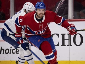 This is Shea Weber's 16th season in the NHL and his first trip to the Stanley Cup final.