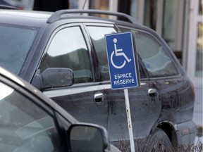 Montreal police carried out the campaign as part of the Semaine québecoise des personnes handicapées.