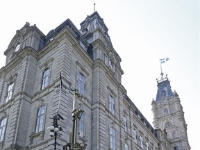 The first day of the strike was marked in Quebec City by a demonstration in front of the National Assembly at 11 a.m.