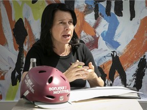 Montreal Mayor Valérie Plante talks about the reopening of tourism in Montreal during news conference  on Wednesday June 23, 2021 during the COVID-19 pandemic. (Pierre Obendrauf / MONTREAL GAZETTE) ORG XMIT: 66333 - 5390