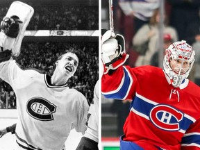 Patrick Roy and Carey Price are hot goaltenders who have carried the Canadiens deep into the playoffs.