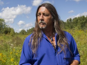 Kanesatake Mohawk Grand Chief Serge Simon.
