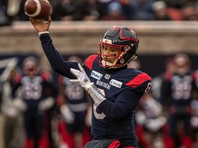 Alouettes quarterback Vernon Adams Jr., who resides in Tacoma, Wash., received both his COVID vaccinations before many Canadians were given even a single dose.