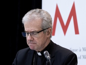 'Our most fundamental values are under attack when the integrity of families and the respect that is due to every human being are so utterly violated,' Montreal Archbishop Christian Lépine said in a statement Friday, June 11, 2021.