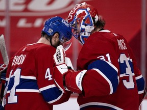 Carey Price has a calming effect on his teammates, Paul Byron says.