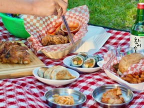 Downtown Montreal's reliable standby for Korean cuisine Omma is offering picnic baskets to enjoy in the parks around the Quartier des Spectacles.