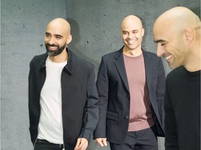 Ssense founders, left to right: Chief Operating Officer Bassel Atallah, Chief Governance Officer Firas Atallah, and Chief Executive Officer Rami Atallah