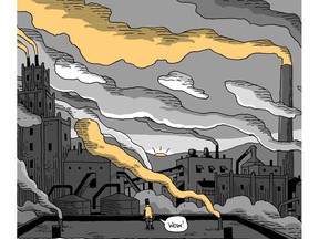 In Factory Summers, cartoonist Guy Delisle delves into his teen years, when he was employed at a Quebec City paper mill.