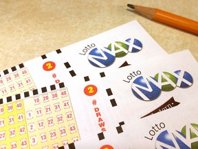 Lotto Max tickets.