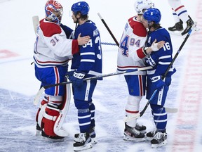 The handshake line at the end of every hockey series is one of the greatest traditions in sports, Robert Libman says: "Once the heat of the moment passes, once the games or roles are played out, people are people, all from different places and experiences."