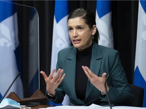 Public Security Minister Geneviève Guilbault told reporters that close to $80 million would be used to fund the addition of personnel to the province's anti-pimping division.