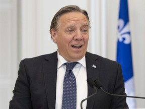 "We are not going to let journalists in the rest of Canada denigrate and treat Quebecers as racists.," Quebec Premier François Legault said at a news conference in Quebec City on Thursday.