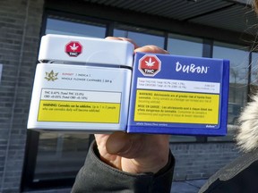 The Société québécoise du cannabis uses several layers of packaging for safety reasons, it says.