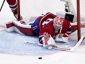 The Canadiens will stick with Carey Price as they face elimination in the Stanley Cup final on Monday.