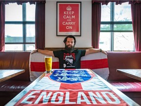 "I'm somewhere between cautious and confident," England supporter Tom Vanger said at the Burgundy Lion pub. "I watched their game against Spain and (Italy) are beatable."