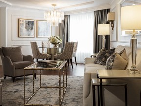 The revamped Château Vaudreuil has luxurious accommodations and Italian gastronomy.