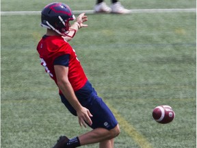 "I'm feeling good at the moment, although we have another week of training camp and we have a really good group of specialists," said punter Joe Zema, who was the Alouettes' first pick in this year's CFL global draft.