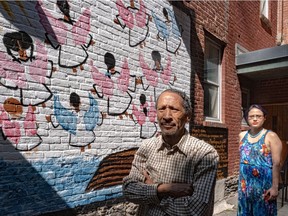 Peter Fonseca commissioned artist Samantha Gold to create a mural at the Union United Church courtyard in honour of the 12 children who perished in a 1954 boating accident on the Lake of Two Mountains. Fonseca's sisters Marilyn and Margo were among the victims.