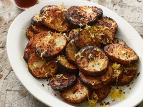 Sumac and Aleppo pepper are the special seasonings in Steven Raichlen's Armenian potato kebabs.