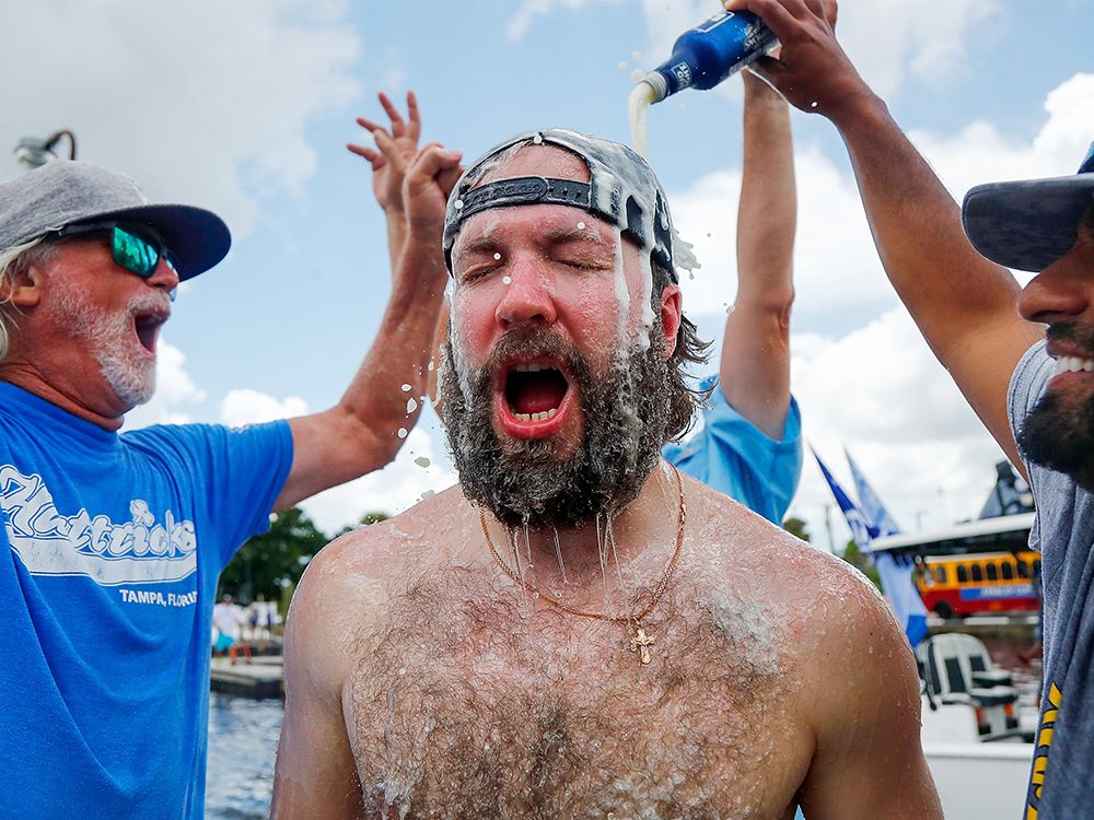 Please enjoy this excellent clip of Tampa Bay's shirtless Kucherov roasting  Montreal fans