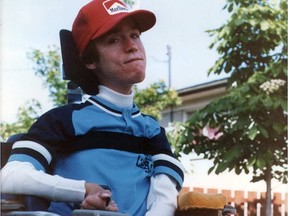 Photo of Mike Reid taken approximately two years before his death as a result of Duchenne muscular dystrophy. The annual Mike Reid Memorial Softball Tournament in Greenfield Park has raised $950,000 over the years.
