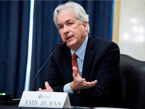 CIA director William Burns is seen in a file photo.