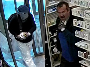 Montreal's police force is asking for the public's help in identifying two suspects in a pharmacy robbery.