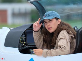 British-Belgian pilot Zara Rutherford, 19, prepares for a round-the-world trip in a light aircraft, in bid to become the youngest woman to fly solo round-the-world Aug. 18, 2021.