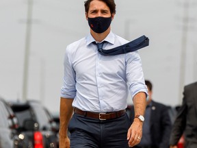 Canada's Prime Minister Justin Trudeau on July 19, 2021.